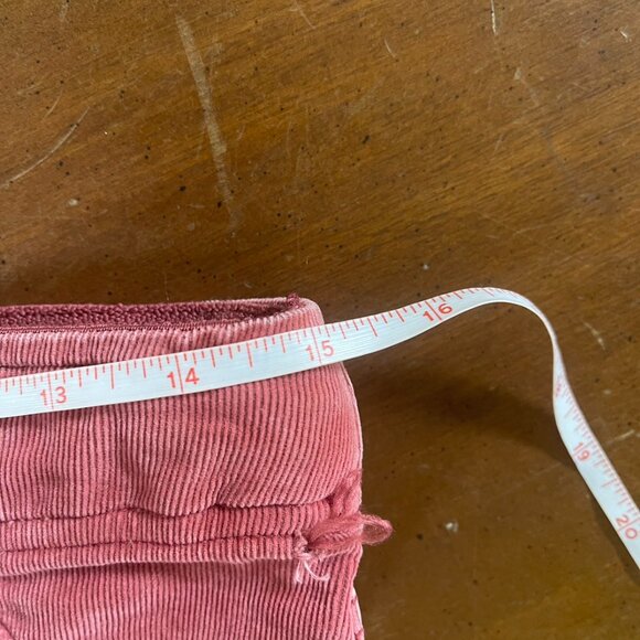 FREE PEOPLE Garnet Royale PULL ON Corduroy Flare Jean 27 Short - Picture 6 of 7